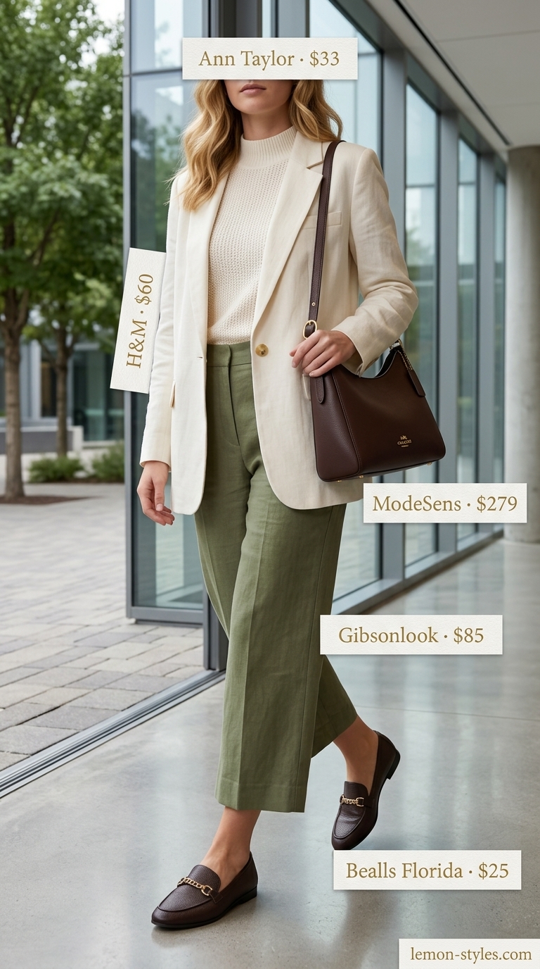 Olive Green Executive