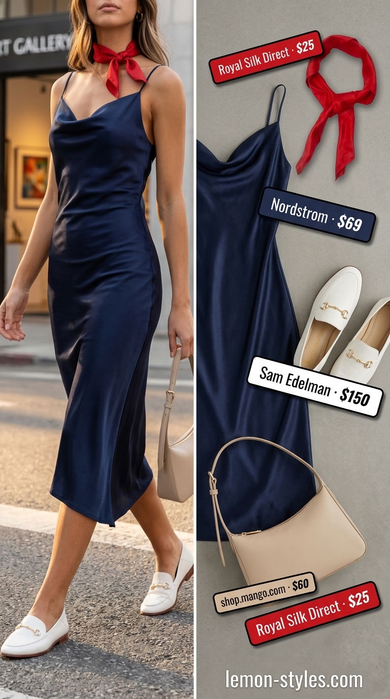Navy Nautical Elegance: Summer Linen Sleeveless Dresses 2026 Navy blue linen slip dress for sophisticated nautical elegance summer linen sleeveless dresses 2026.
