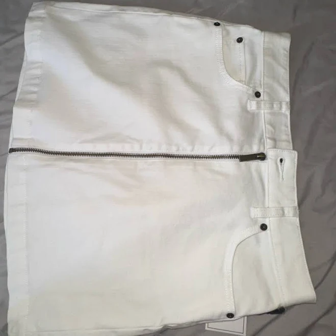 ultra-mini skirt 1.State A-Line Front Zip Mini Skirt Poshmark $35