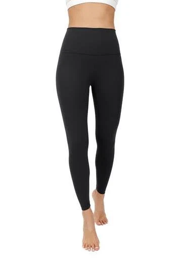 leggings 90 Degree by Reflex Superflex High Rise Elastic Free Ankle Leggings Nordstrom Rack $21.97