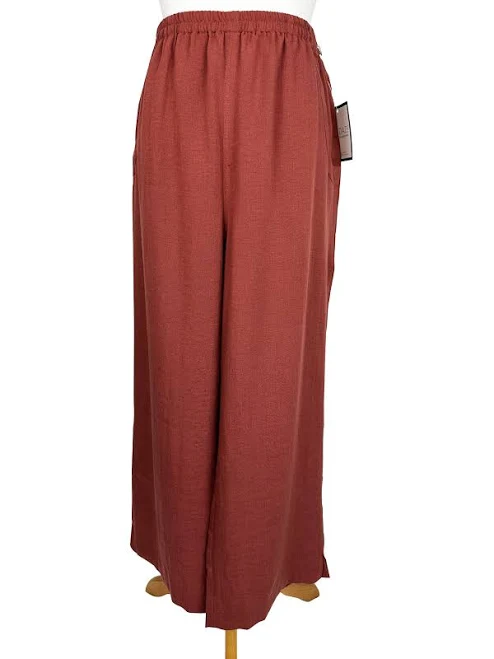 matching set AAPT05 Classic Crop Linen Pants Fridaze - Linen Redefined $142