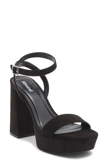 shoes Abound Monica Block Heel Platform Sandal Nordstrom Rack $13.49