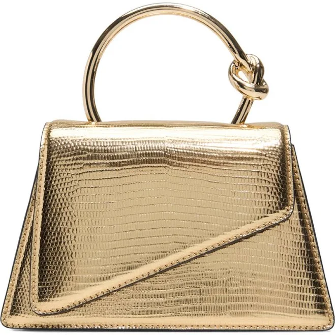 bag ALDO Women's Aellaax Snakeskin Embossed Faux Leather Top Handle Bag Nordstrom $68