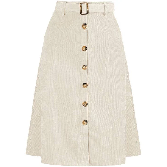 skirt Allegra K Women's High Waist Corduroy Midi Skirt Kohl's $38.99