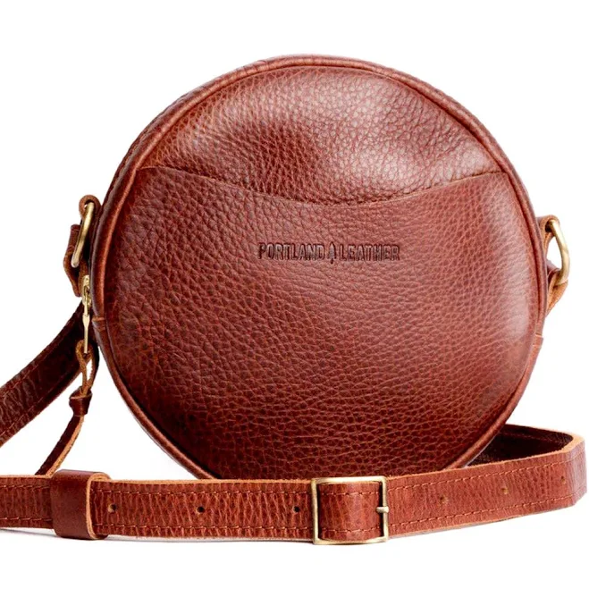 bag 'Almost Perfect' Circle Crossbody Portland Leather Goods $58