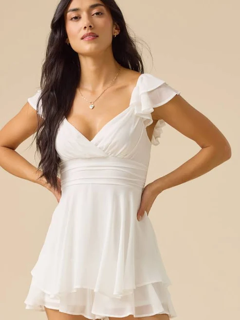 romper Altar'd State Lainey Double Layer Romper Altar'd State $78