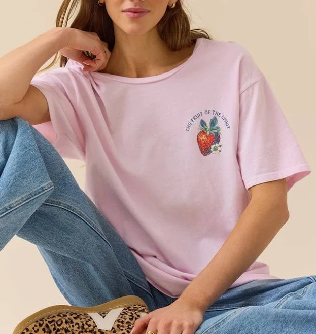 top Altar'd State Oversized Fruit of The Spirit Tee Altar'd State $52