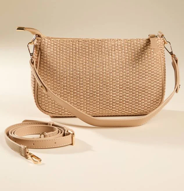 bag Altar'd State Raffia Shoulder Bag Altar'd State $58