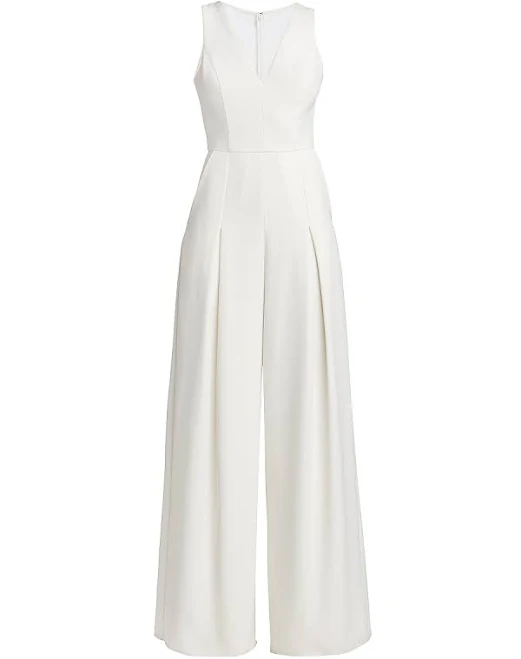 jumpsuit Amsale Women's Crepe Wide-Leg Jumpsuit Saks Fifth Avenue $495