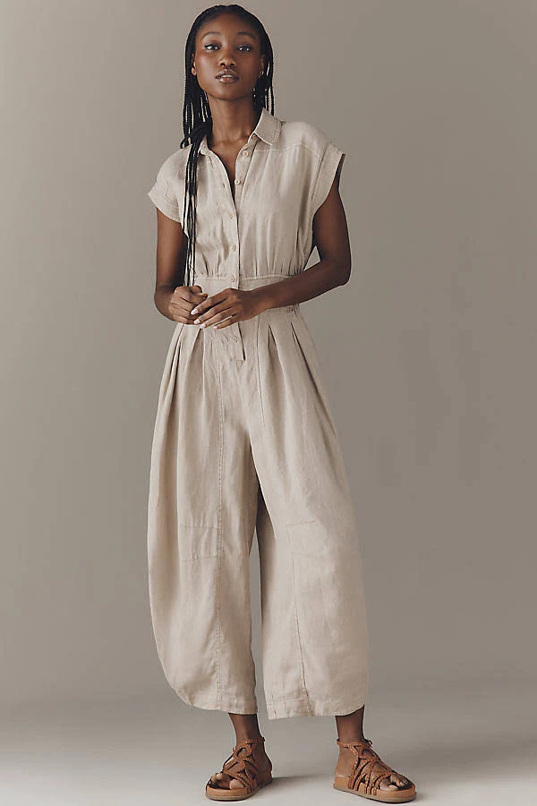 jumpsuit Anthropologie Linen Shirting Jumpsuit Anthropologie $188