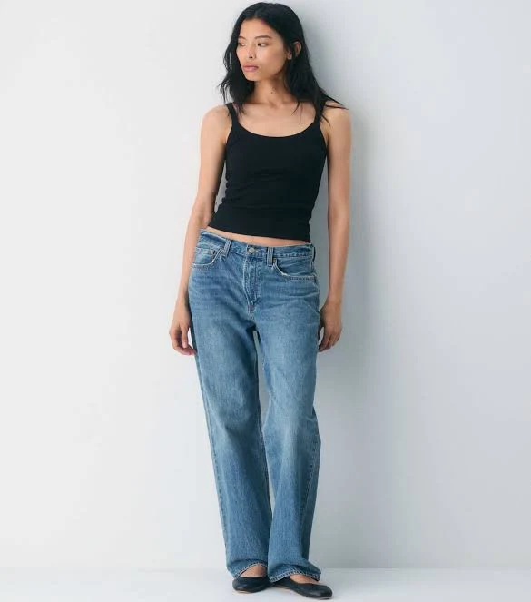 top Aritzia Women's Homestretch Rib Tank Top Aritzia $28