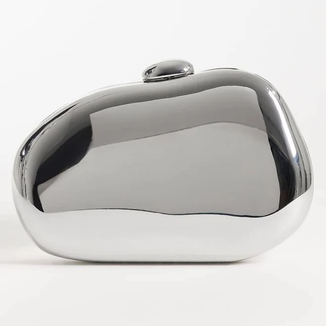 bag ASOS Abstract Hardbox Clutch Purse with Cross Body Strap ASOS $54.99