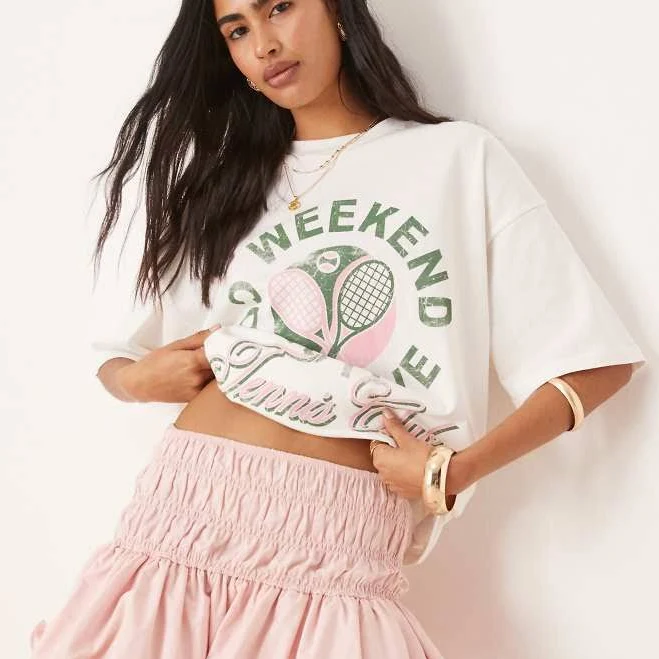 skirt ASOS Drop Waist Flare Mini Skirt ASOS $38.39