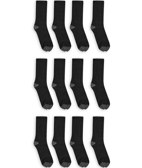 accessory Athletic Works Men's Crew Socks Walmart $11.98