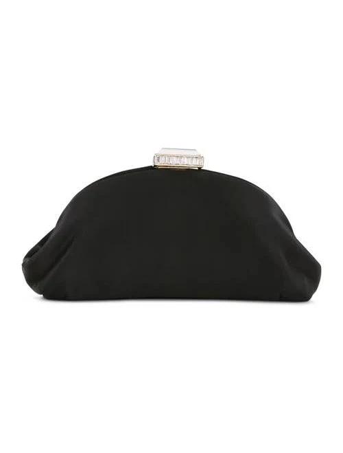 bag BADGLEY MISCHKA Leia Satin Pouch Clutch Nordstrom $315
