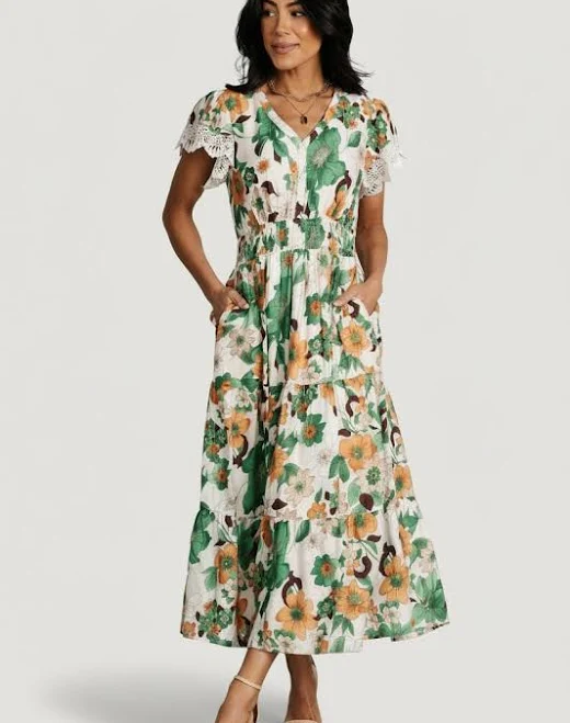 dress Baltic Born Aliyah Floral Midi Dress Baltic Born $56