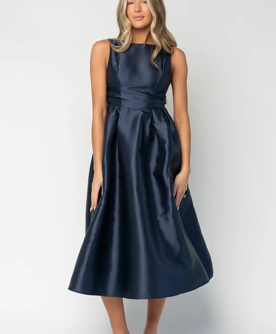 dress Baltic Born Chandra A-Line Midi Dress with Pockets Baltic Born $95