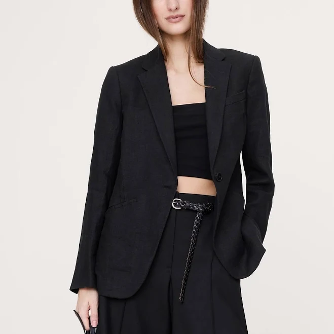 outerwear Banana Republic Women's Slim Linen Blazer Banana Republic $161