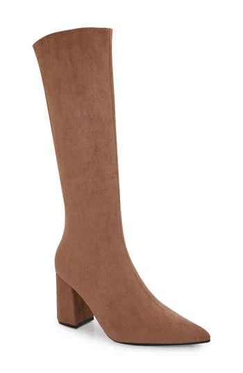 boots BERNESS Women's Adele Faux Suede Knee High Boots Nordstrom Rack $54.97