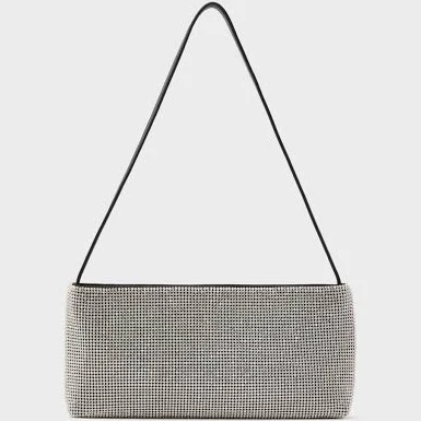 bag Billini Sophia Silver Diamante Shoulder Bag Tuckernuck $102