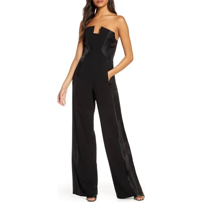jumpsuit Black Halo Women's Lena Strapless Jumpsuit Nordstrom $435