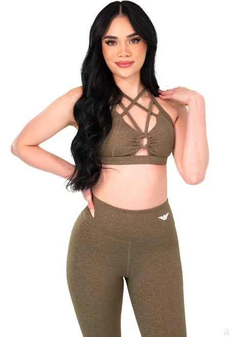 matching set Body Phenom Women's Virtue Sports Bra & Leggings Workout Set Body Phenom $79.99