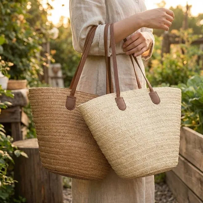 bag Boho Straw Tote Bag Etsy - Seller $45.85