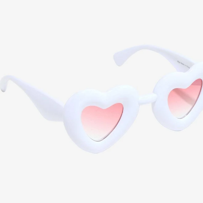 accessory Bubble Heart Sunglasses Hot Topic $10.32