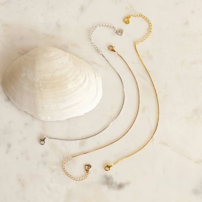 accessory Caitlyn Minimalist Dainty Box Chain Link Bracelet Caitlyn Minimalist $28