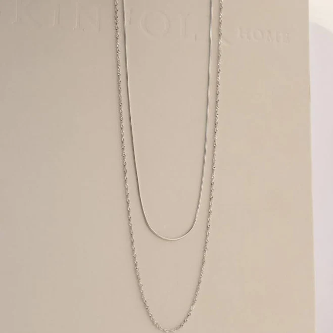 accessory Caitlyn Minimalist Monet Duo Chain Caitlyn Minimalist $36