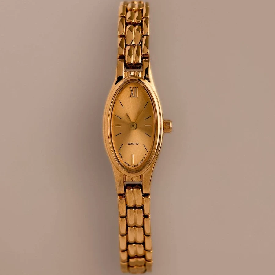 accessory Caitlyn Minimalist Slim Oval Link Watch Timepiece Caitlyn Minimalist $76.5