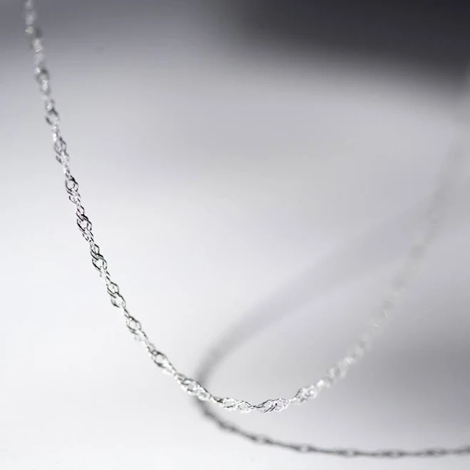 accessory Catbird Jewelry Sweet Nothing Silver Chain Catbird $88