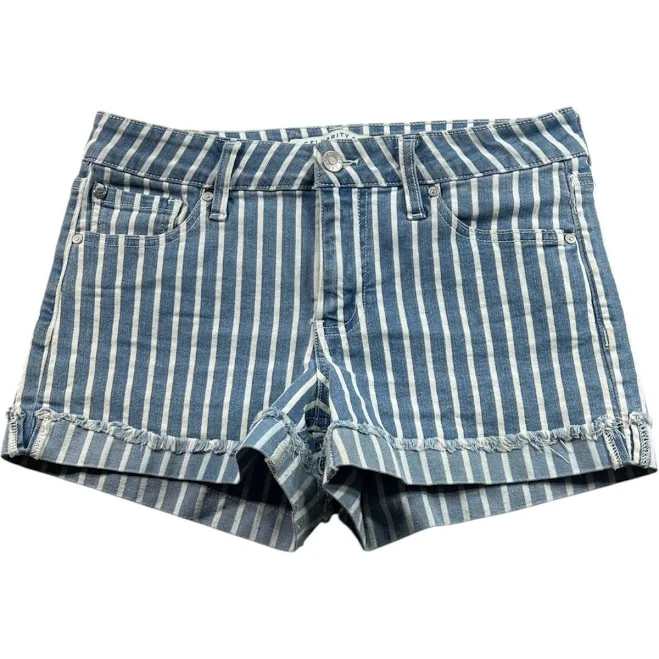 clothes Celebrity Pink Shorts Womens Size 5 Blue White Striped Pockets Stretch eBay - lfkclothesandgoods $14.5