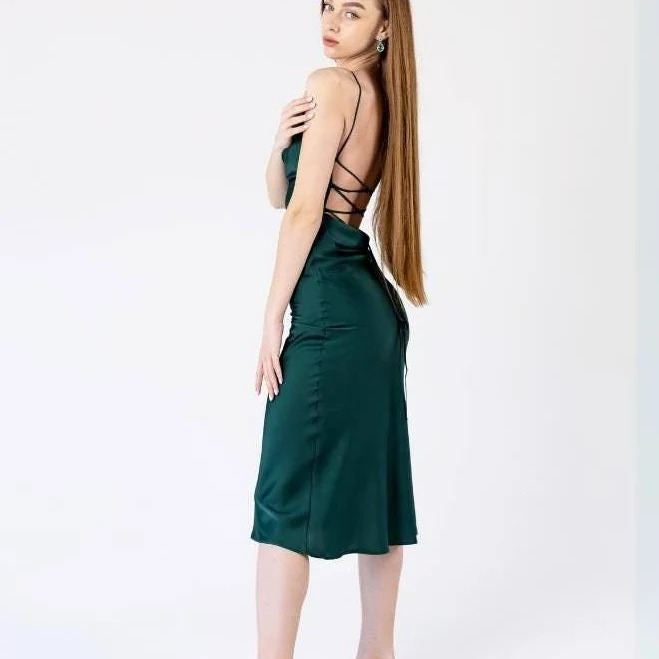 dress Chloe Cowl Neck Satin Slip Dress Etsy - Seller $80