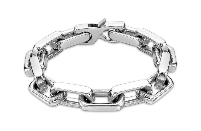 accessory Chunky Link Bracelet in Solid Stainless Steel Kay Jewelers $99.99