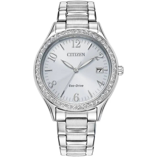 accessory Citizen Women's Eco Drive Classic Stainless Steel Quartz Watch Zales Outlet $195