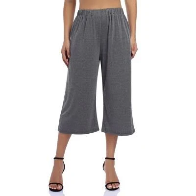 clothes Clearlove Women's High-Waisted Stretchy Elastic Belt Gaucho Pants Target $31.99