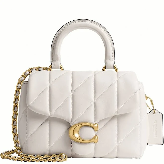 bag Coach Women's Quilted Leather Tabby Top Handle Bag Dillard's $450