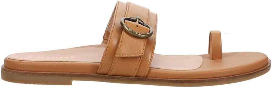 shoes Cole Haan Women's Abbie Leather Slide Sandals shoebacca.com $21.95