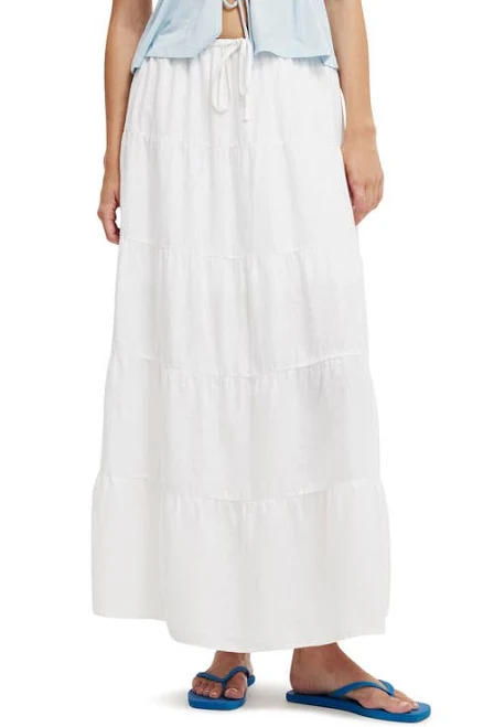 skirt Cotton On Women's Haven Multi Tiered Maxi Skirt Nordstrom $44.99