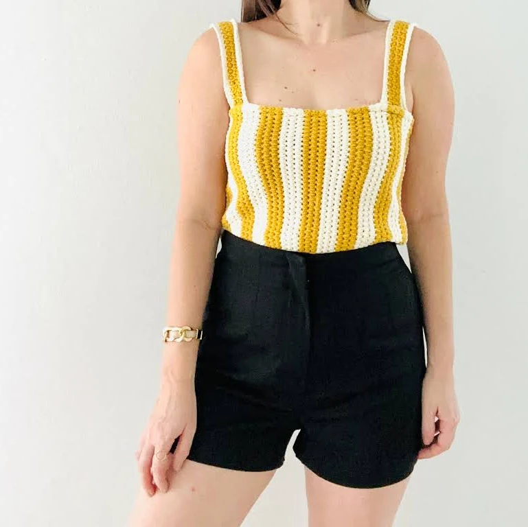 crop top Crochet Crop Top eklaboutique.com $32