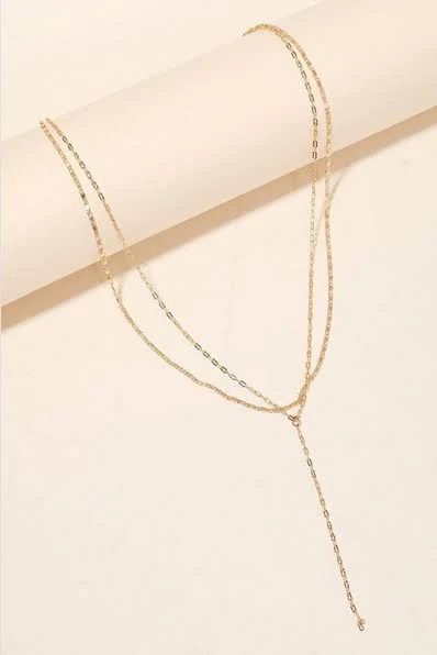 accessory Dainty Chain Layered Necklace Isa Roe $12.99