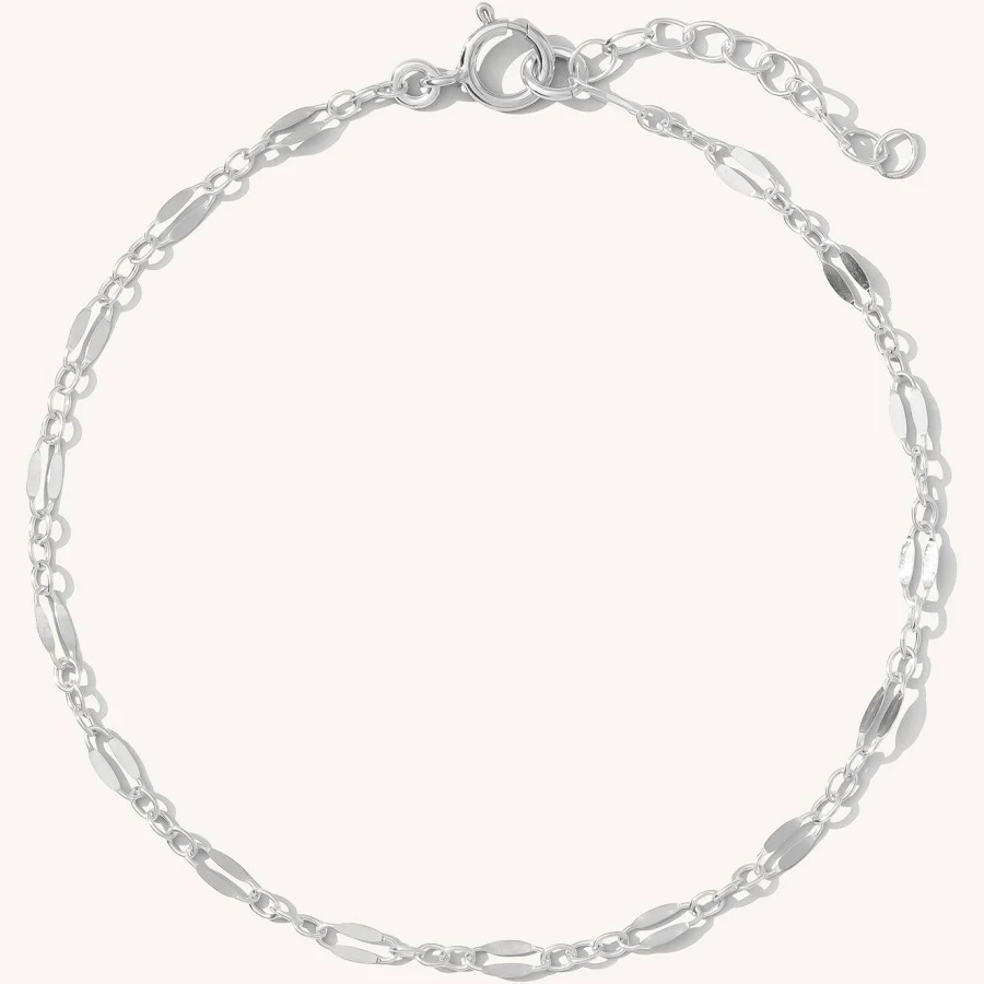 accessory Dainty Sterling Silver Chain Bracelet Simple & Dainty $45