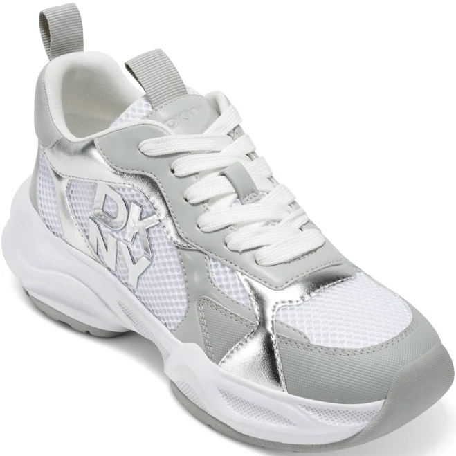 shoes DKNY Women's Deyoung Chunky Low-top Sneakers Macy's $83.4