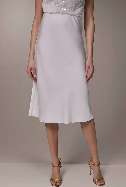 bottom Donna Karan Women's Satin Bias Midi Skirt Donna Karan $119