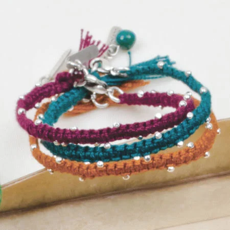 accessory Earthy Mix Friendship Bracelets (Set of 3) altiplano.com $27