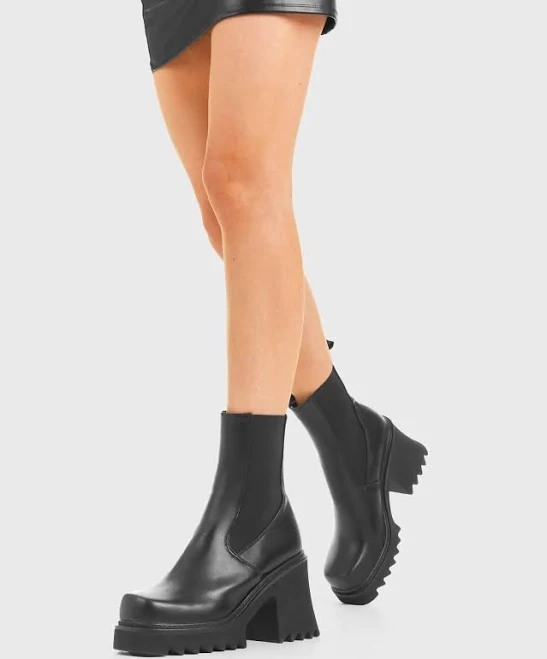 shoes Elevate Chunky Platform Ankle Boots Lamoda $89.84