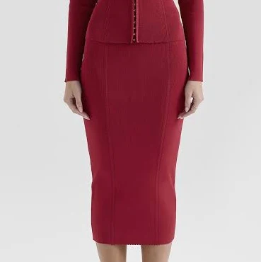 skirt 'Eliane' Bodycon Midi Skirt House of CB $109