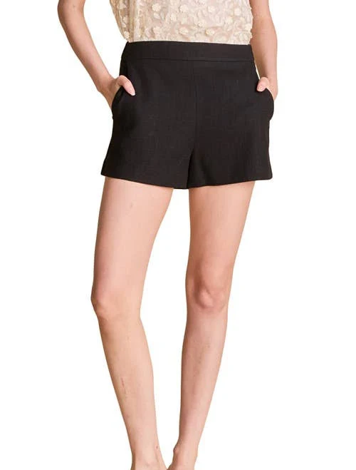 shorts Endless Rose Women's High Waist Pleated Linen Blend Shorts Nordstrom $75