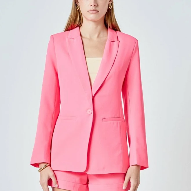 blazer Endless Rose Women's Single-Breasted Blazer Endless Rose $120